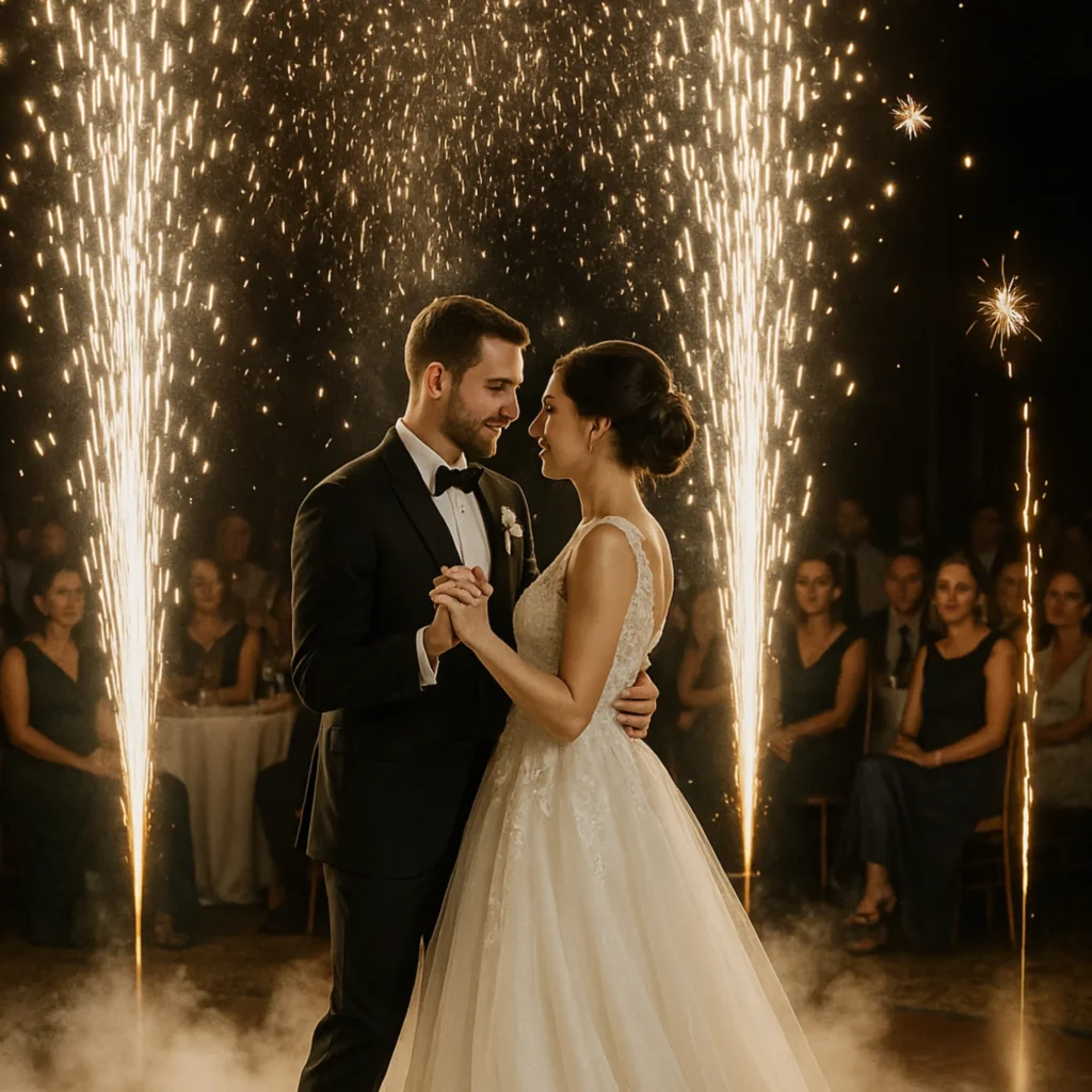 Pirotecnia en bodas y fiestas privadas